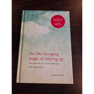 The Life Changing Magic of Tidying Up Marie Kondo Declutter Book